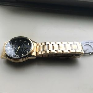 IP Gold plating Steel watch for men